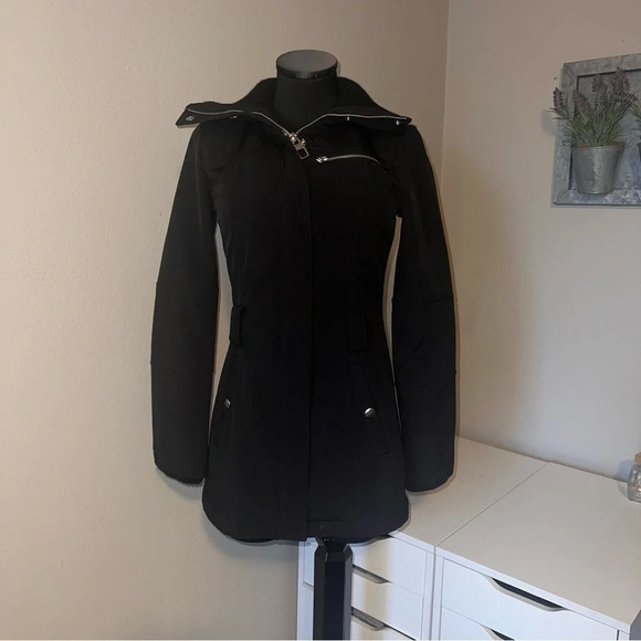 M60 Miss Sixty Women's Black Coat/Jacket Size X-Small ❤️ - Picture 1 of 8